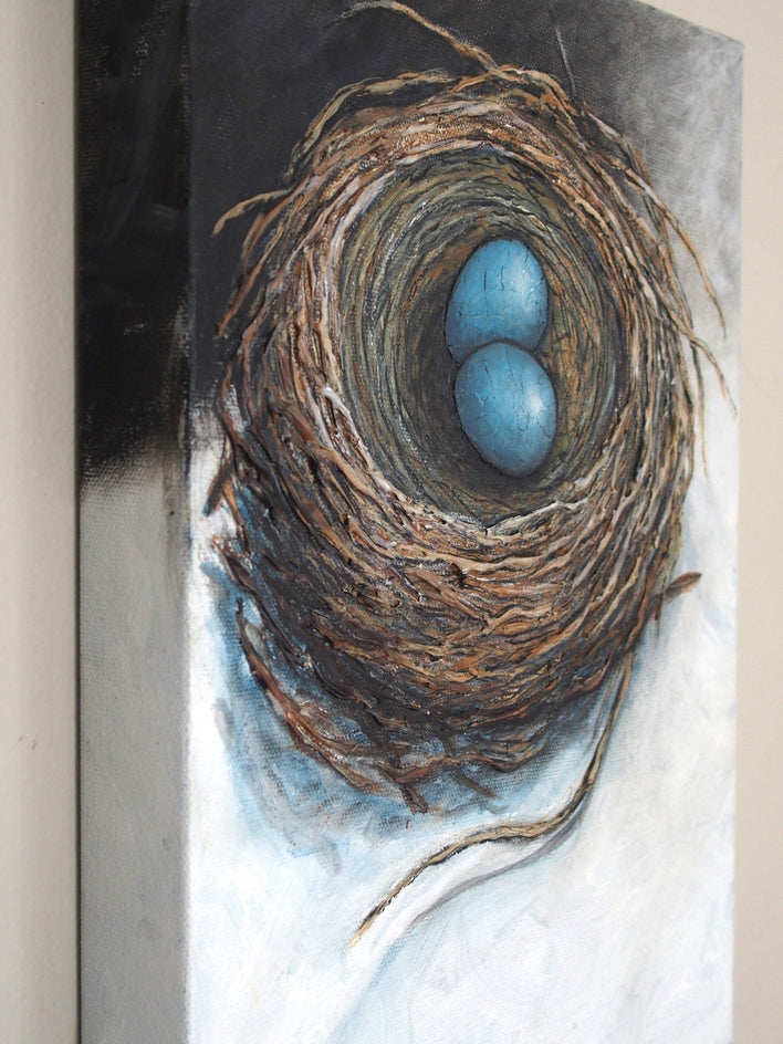 Stay in the Nest by Jennifer Ross |  Context View of Artwork 