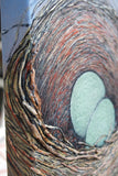 Original art for sale at UGallery.com | The Fine Craft of Nest Construction by Jennifer Ross | $900 | mixed media artwork | 20' h x 12' w | thumbnail 2