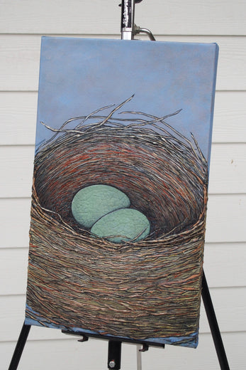 The Fine Craft of Nest Construction by Jennifer Ross |  Context View of Artwork 