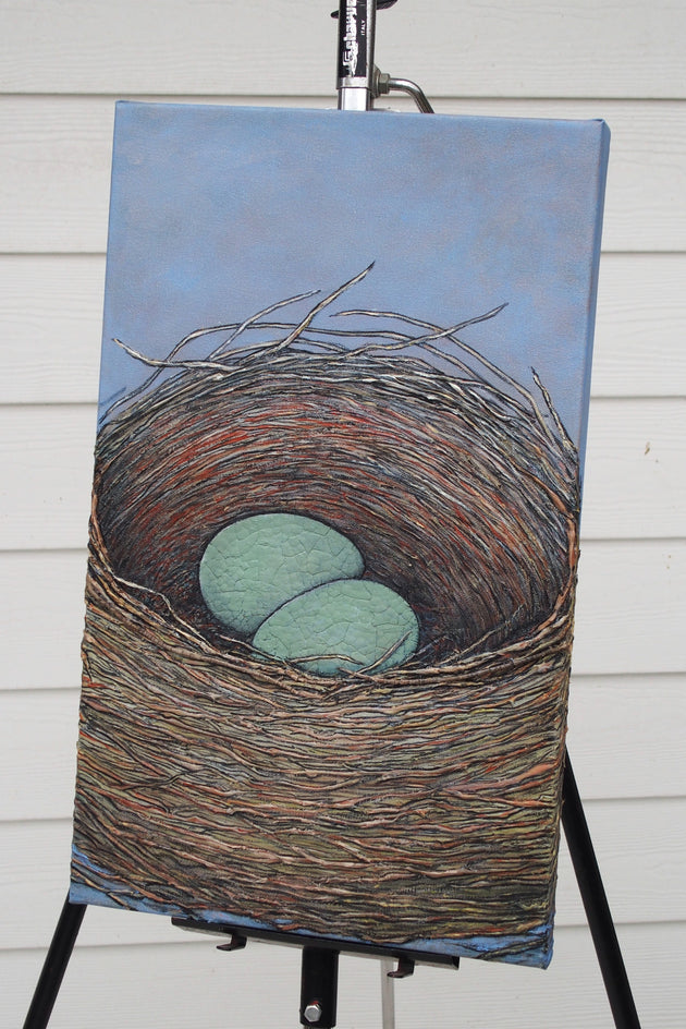 The Fine Craft of Nest Construction by Jennifer Ross |  Context View of Artwork 