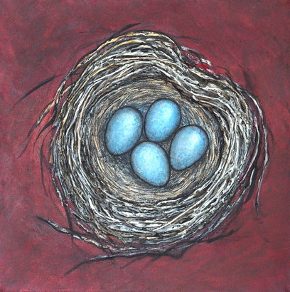 The Heart Shaped Nest by Jennifer Ross | Artwork Main Image
