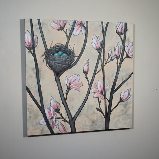 The Nest of New Beginnings by Jennifer Ross |  Context View of Artwork 