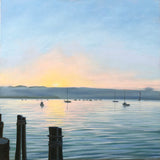 Original art for sale at UGallery.com | Avila by Jesse Aldana | $1,700 | oil painting | 30' h x 30' w | thumbnail 1