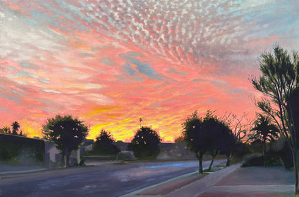oil painting by Jesse Aldana titled Breathe Deep