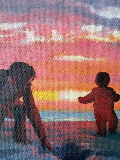 Buried Treasure by Jesse Aldana |   Closeup View of Artwork 