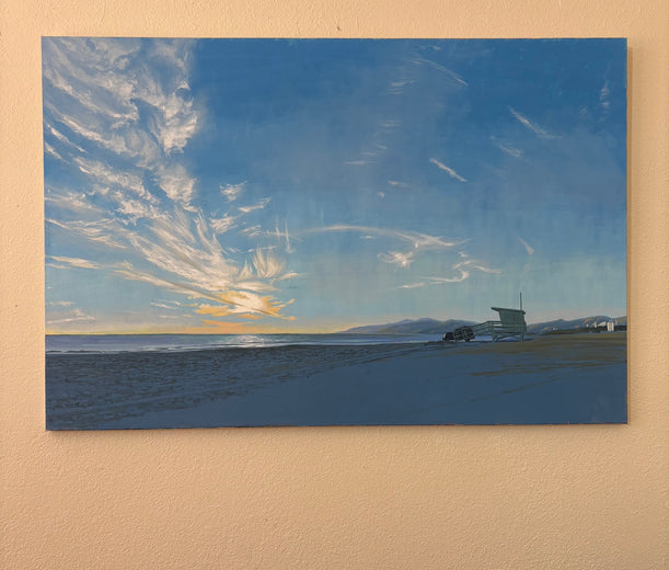 Dusk at Tower 26 by Jesse Aldana |  Context View of Artwork 