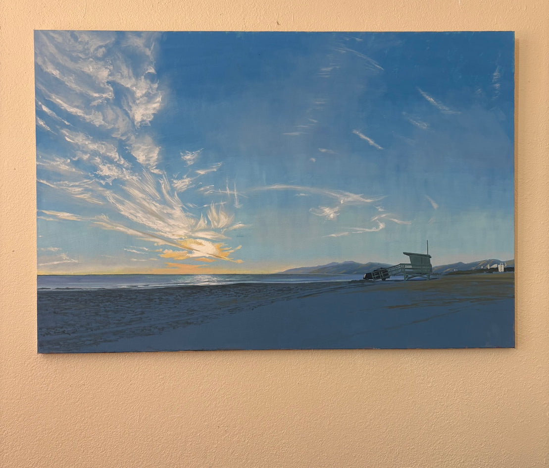 Dusk at Tower 26 by Jesse Aldana |  Context View of Artwork 