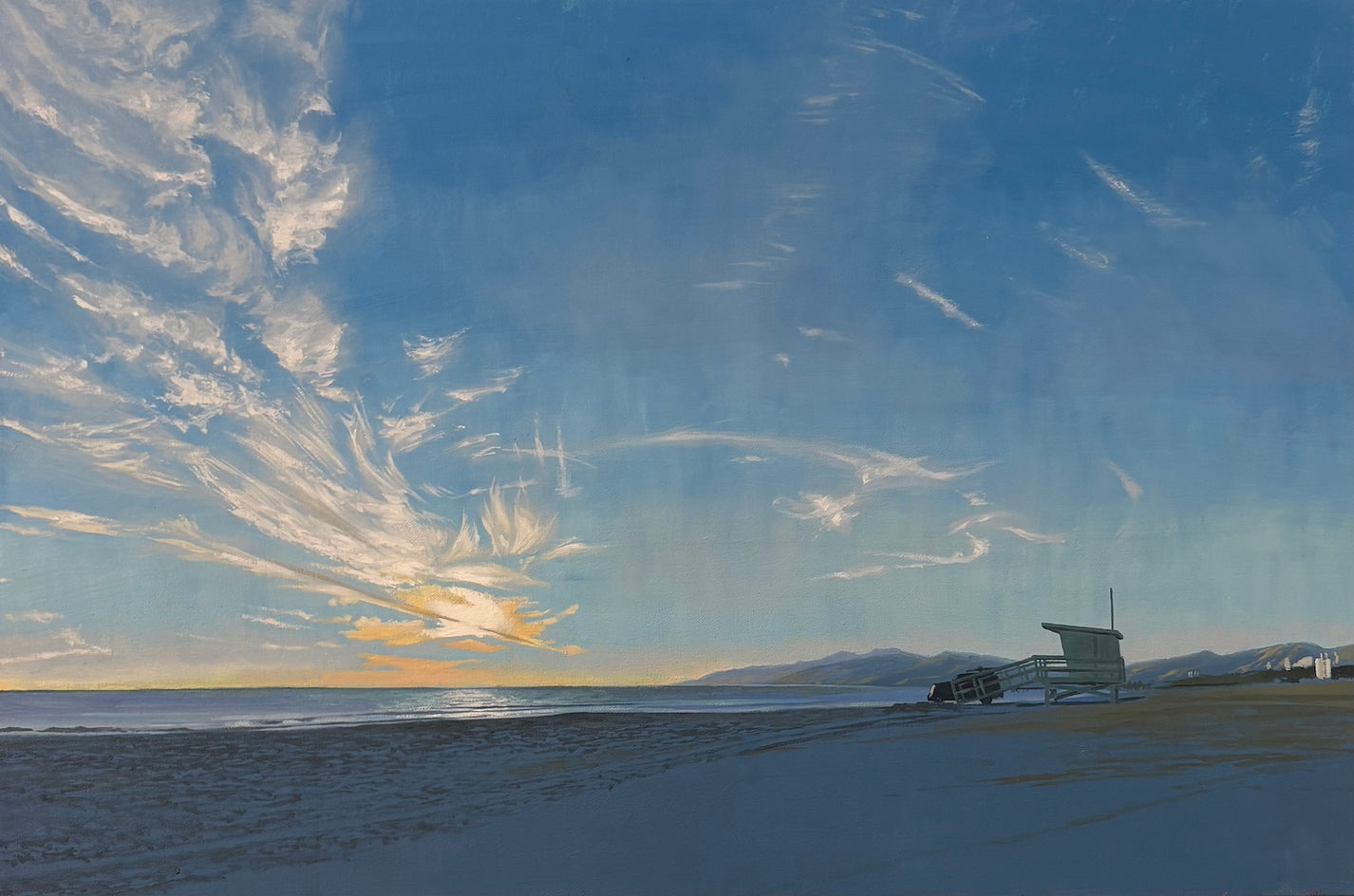 Dusk at Tower 26 by Jesse Aldana |  Artwork Main Image 