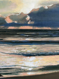 Original art for sale at UGallery.com | Jetties by Jesse Aldana | $1,350 | oil painting | 18' h x 36' w | thumbnail 4