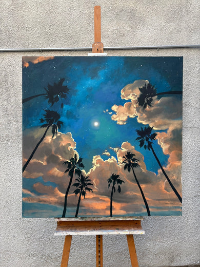 Moonlight by Jesse Aldana |  Context View of Artwork 
