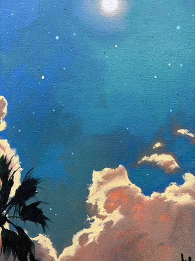 Moonlight by Jesse Aldana |   Closeup View of Artwork 