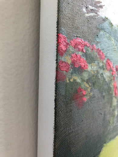 One Fine Afternoon by Jesse Aldana |  Side View of Artwork 