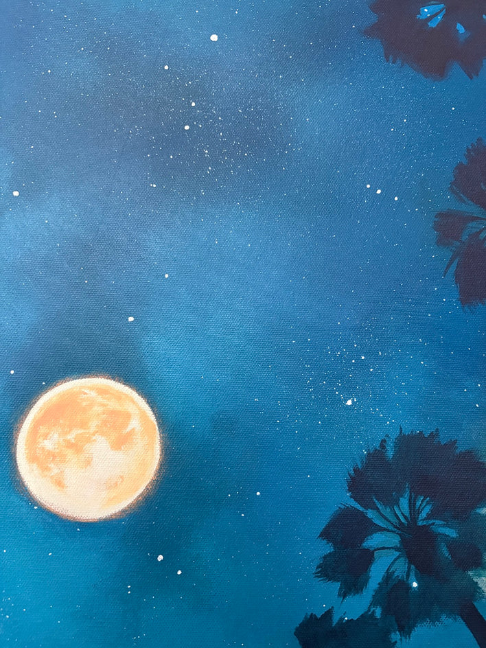 Stellaluna by Jesse Aldana |  Closeup View of Artwork 