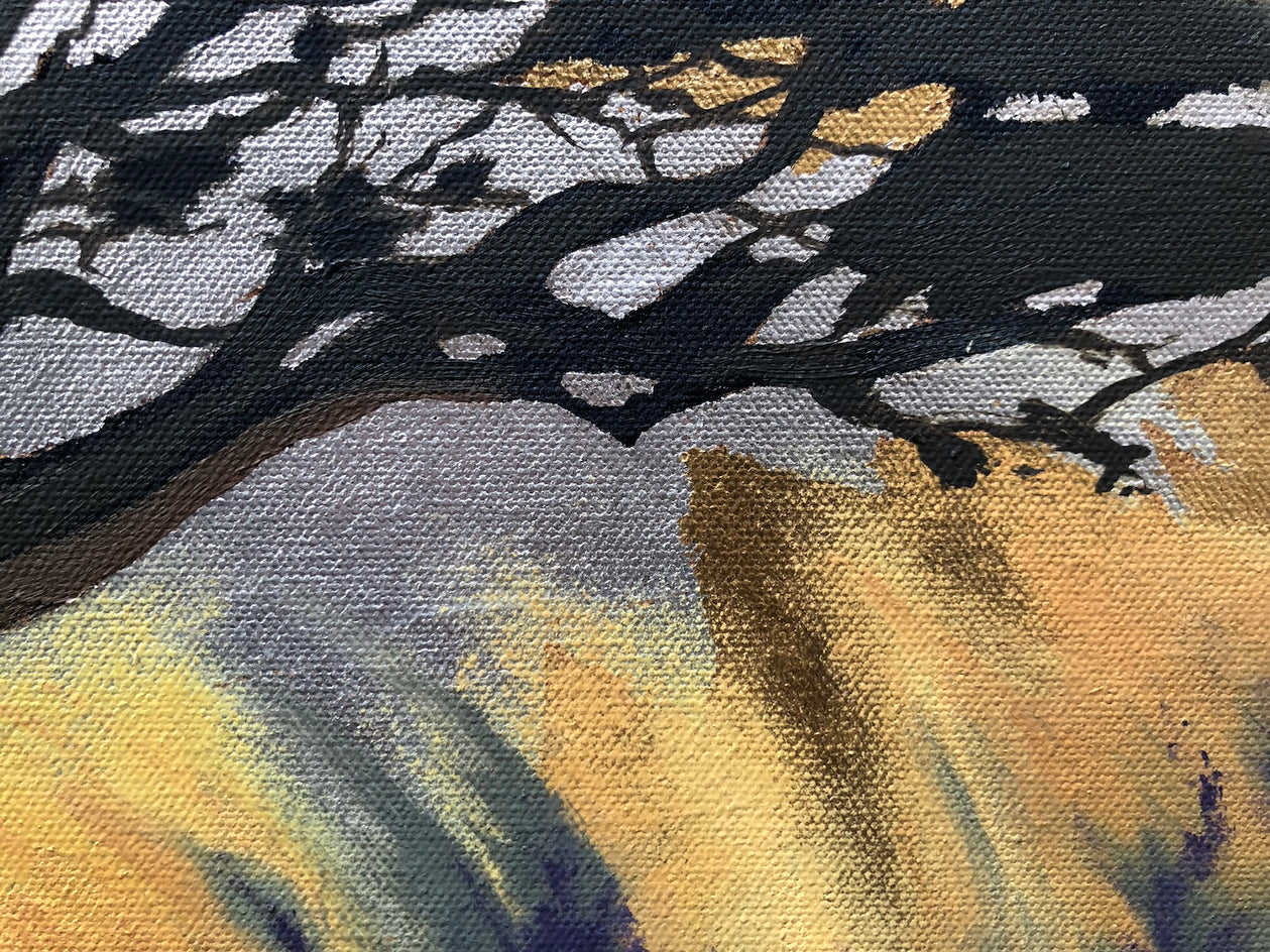 The Furies by Jesse Aldana |  Closeup View of Artwork 