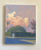 Original art for sale at UGallery.com | The Hedge by Jesse Aldana | $725 | oil painting | 20' h x 16' w | thumbnail 3