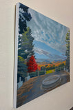 Original art for sale at UGallery.com | The Stone Compass - Commission by Jesse Aldana | $1,200 | oil painting | 18' h x 24' w | thumbnail 2