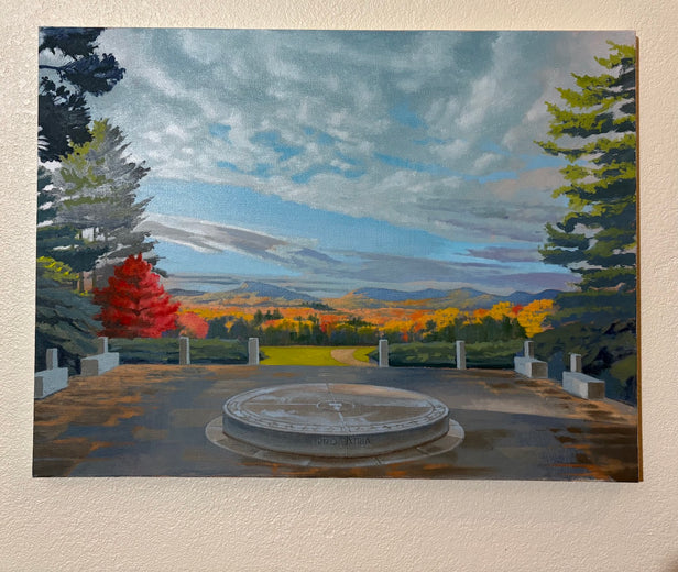 The Stone Compass - Commission by Jesse Aldana |  Context View of Artwork 