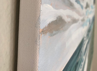 There Might Be Something in the Water by Jesse Aldana |  Side View of Artwork 