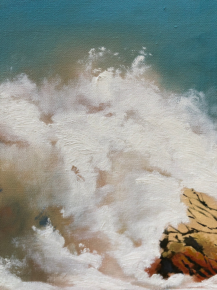 Thunder by Jesse Aldana |  Closeup View of Artwork 