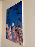 Original art for sale at UGallery.com | Twilight Moon by Jesse Aldana | $1,800 | oil painting | 36' h x 24' w | thumbnail 2