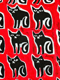 Original art for sale at UGallery.com | 36 Black Cats by Jessica JH Roller | $350 | acrylic painting | 12' h x 12' w | thumbnail 4