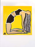 Original art for sale at UGallery.com | Camel by Jessica JH Roller | $225 | acrylic painting | 12' h x 12' w | thumbnail 3