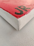 Original art for sale at UGallery.com | Cat Pyramid by Jessica JH Roller | $975 | acrylic painting | 30' h x 24' w | thumbnail 2