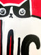Original art for sale at UGallery.com | Cat Pyramid by Jessica JH Roller | $675 | acrylic painting | 30' h x 24' w | thumbnail 4