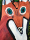 Original art for sale at UGallery.com | Copper Fox by Jessica JH Roller | $400 | acrylic painting | 16' h x 12' w | thumbnail 4