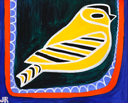 Goldfinch at Rest by Jessica JH Roller | Artwork Main Image