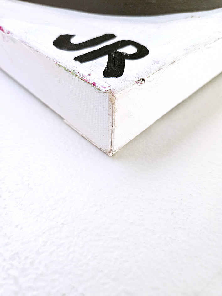 Love Lavender by Jessica JH Roller |  Side View of Artwork 