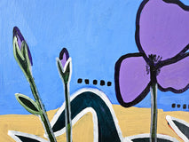 Original art for sale at UGallery.com | May Iris by Jessica JH Roller | $1,400 | acrylic painting | 36' h x 48' w | thumbnail 4