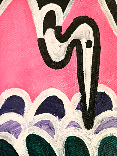 Seabird by Jessica JH Roller |   Closeup View of Artwork 