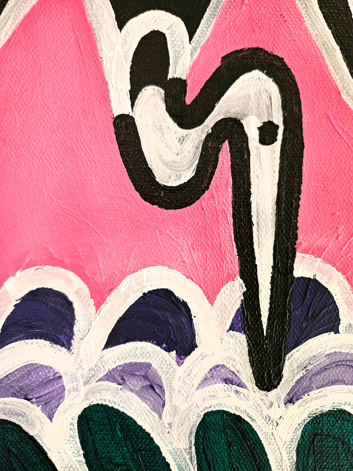 Seabird by Jessica JH Roller |  Closeup View of Artwork 