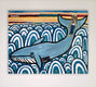 Original art for sale at UGallery.com | Whale Ride by Jessica JH Roller | $775 | acrylic painting | 22' h x 28' w | thumbnail 3