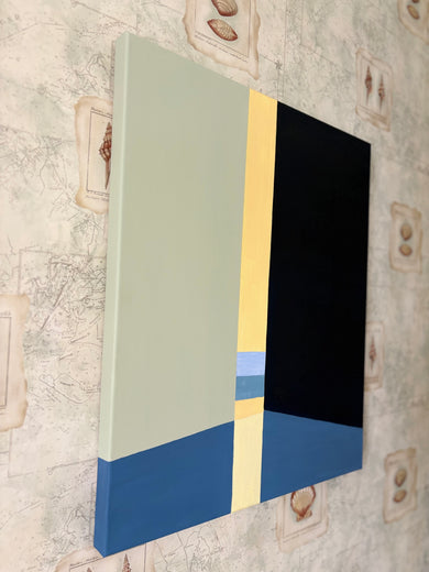 A Narrow Dawn by Jian Ma (Jane M.) |  Side View of Artwork 