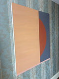 Original art for sale at UGallery.com | Fragments Monument XIII the Divided Sun by Jian Ma (Jane M.) | $3,100 | oil painting | 47' h x 39' w | thumbnail 2