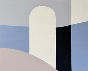 Original art for sale at UGallery.com | Fragments VIII Arrival by Jian Ma (Jane M.) | $2,175 | oil painting | 32' h x 40' w
