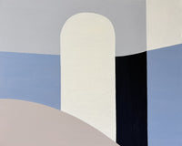 Original art for sale at UGallery.com | Fragments VIII Arrival by Jian Ma (Jane M.) | $2,175 | oil painting | 32' h x 40' w | thumbnail 1