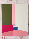 Original art for sale at UGallery.com | Memory in Green by Jian Ma (Jane M.) | $800 | oil painting | 20' h x 24' w | thumbnail 3