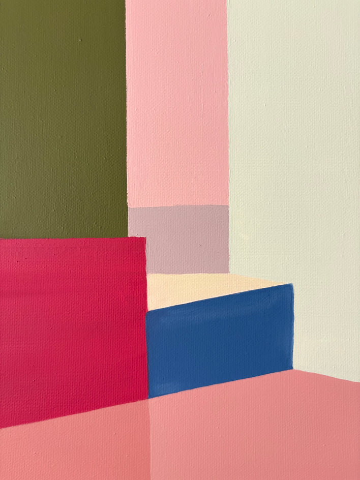 Memory in Green by Jian Ma (Jane M.) |  Closeup View of Artwork 