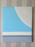 Original art for sale at UGallery.com | Fragments Monument IX Silent Horizon by Jian Ma (Jane M.) | $3,100 | oil painting | 47' h x 39' w | thumbnail 3