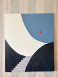 Original art for sale at UGallery.com | Fragments Monument VI Between Horizons by Jian Ma (Jane M.) | $3,100 | oil painting | 47' h x 39' w | thumbnail 3