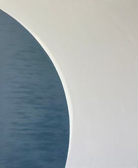 Original art for sale at UGallery.com | Fragments Monument VII Before the Circle by Jian Ma (Jane M.) | $3,100 | oil painting | 47' h x 39' w