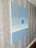 Original art for sale at UGallery.com | Fragments Monument XI Island Without Time by Jian Ma (Jane M.) | $3,100 | oil painting | 47' h x 39' w | thumbnail 2
