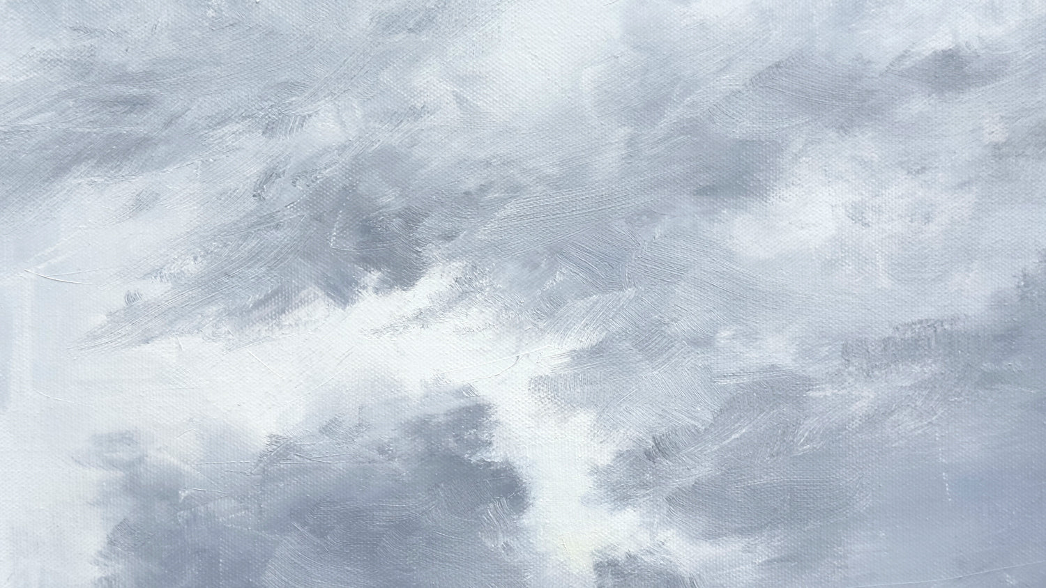 Sky Study by Jill Poyerd |  Closeup View of Artwork 