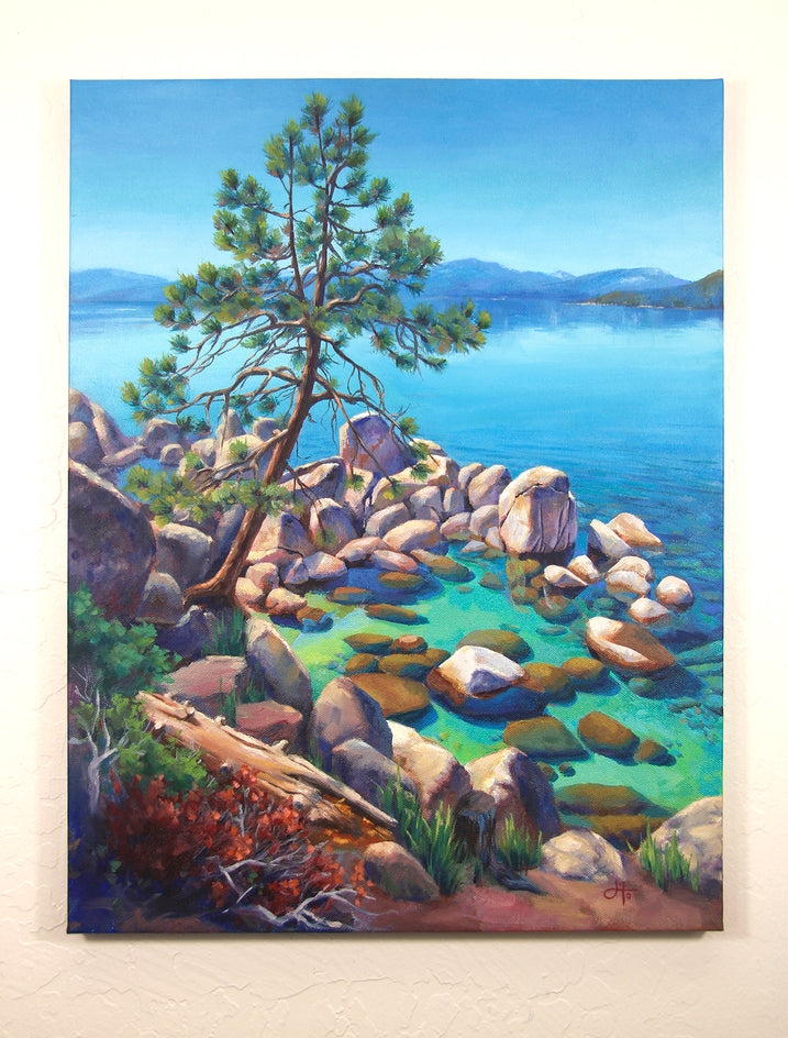 Emerald Pools by Jinny Tomozy |  Context View of Artwork 