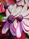 Original art for sale at UGallery.com | Mini Daisies in Many Pinks by Jinny Tomozy | $1,200 | watercolor painting | 14' h x 20' w | thumbnail 4