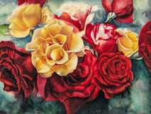 Original art for sale at UGallery.com | Another Man's Treasure by Jinny Tomozy | $1,300 | watercolor painting | 18' h x 24' w | thumbnail 1