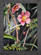 Original art for sale at UGallery.com | Garden Layers by Jinny Tomozy | $1,200 | watercolor painting | 20' h x 14' w | thumbnail 3